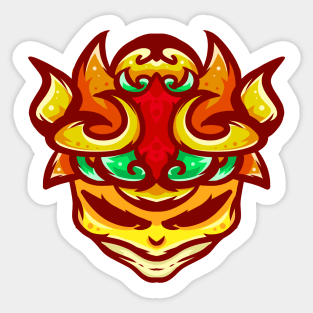 ANIMAL TRIBE Illustration Sticker